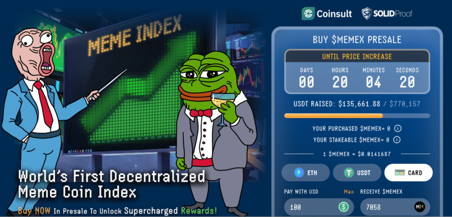 The Safer Bet: Why $MEMEX Indexes Outperform Single Meme Coins in Bearish Markets